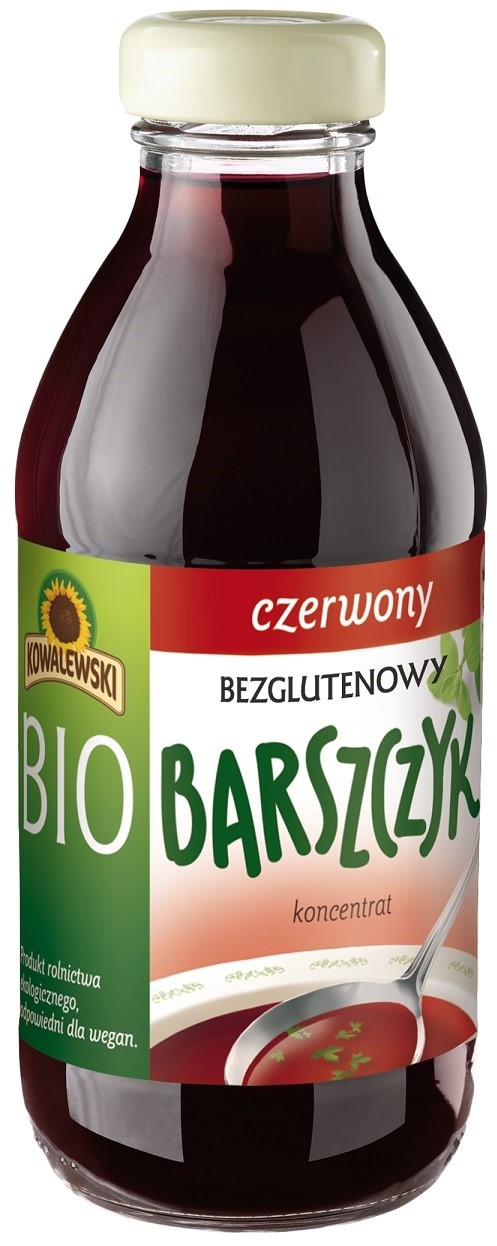 Barszcz czerwony bezglutenowy koncentrat BIO 320 ml — Kowalewski