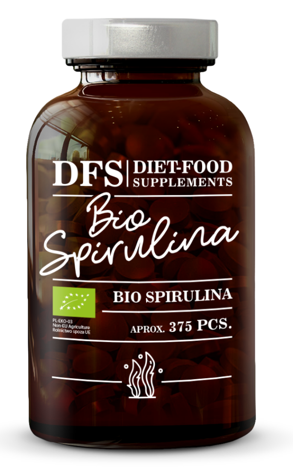 Spirulina BIO (400 mg) 375 tabletek — Diet-food