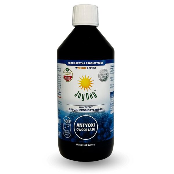 Koncentrat napoju fermentowanego owoce leśne bezglutenowy BIO 500 ml — Joy Day