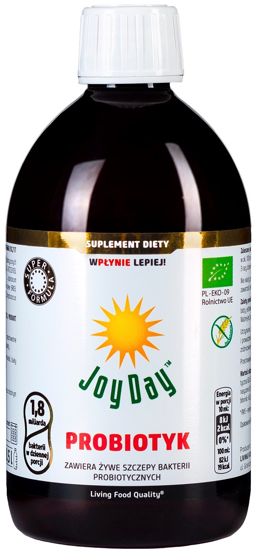 Napój fermentowany bezglutenowy BIO 500 ml — Joy Day
