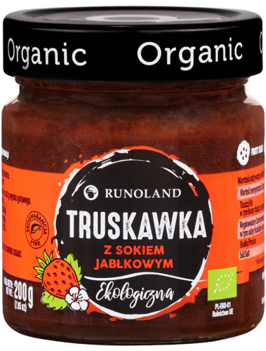 Słodka przekąska truskawka BIO 200 g — Runoland