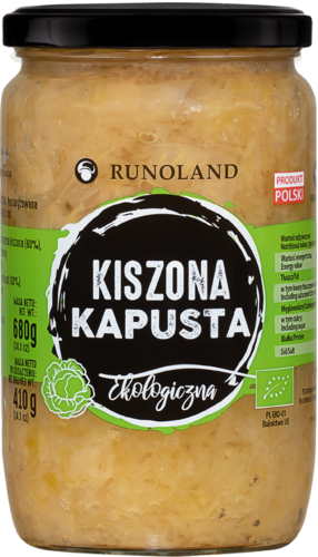 Kapusta kiszona BIO 680 g (410 g) — Runoland