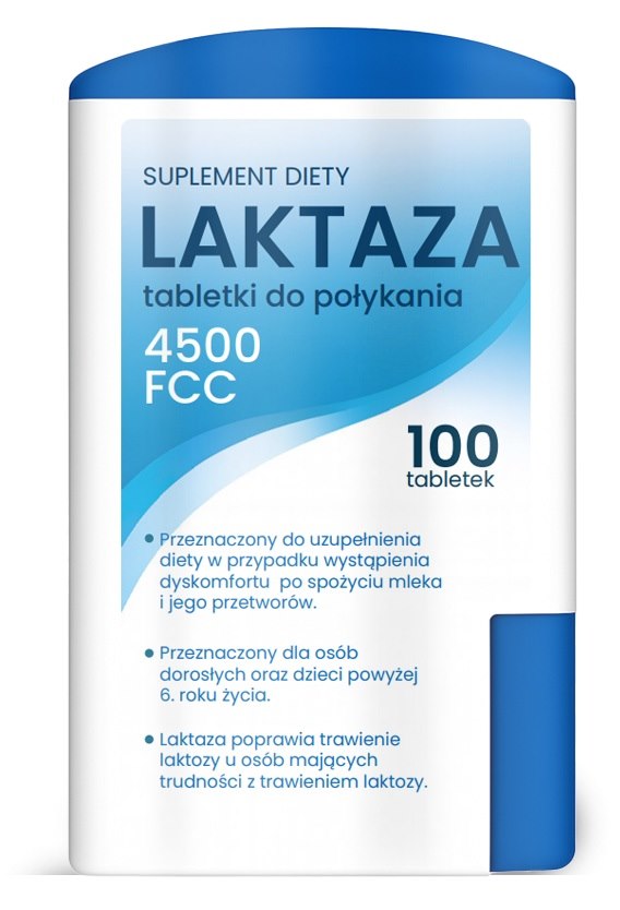 Laktaza 100 tabletek — Domos