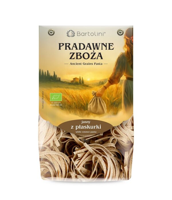 Makaron (z płaskurki) gniazda tagliatelle BIO 250 g — Bartolini