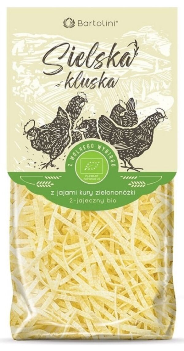 Makaron (z jajami kury zielononóżki semolinowy) krajanka BIO 250 g — Bartolini