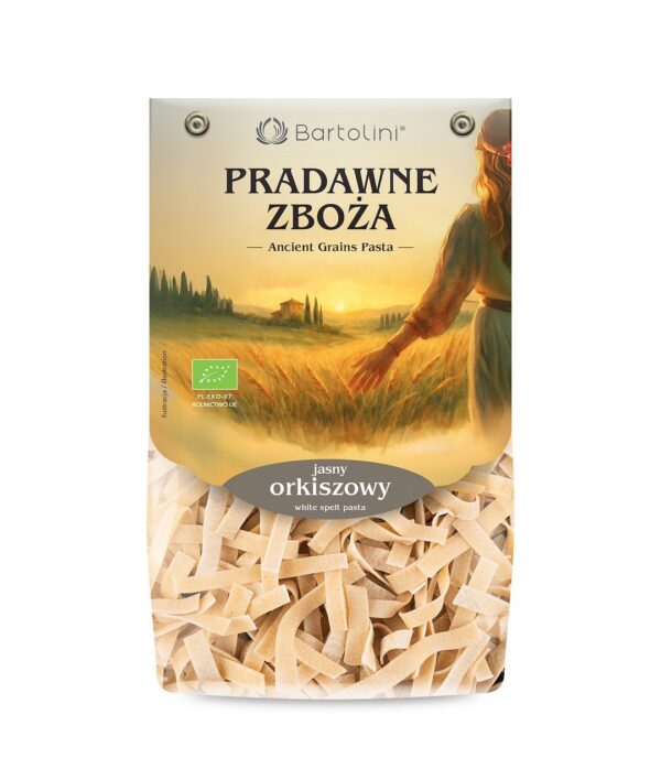 Makaron (orkiszowy) wstążki BIO 250 g — Bartolini