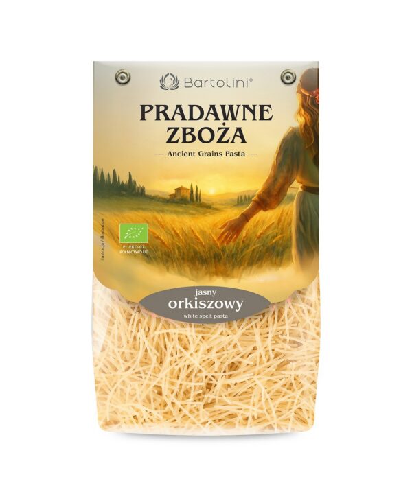 Makaron (orkiszowy) nitki BIO 250 g — Bartolini