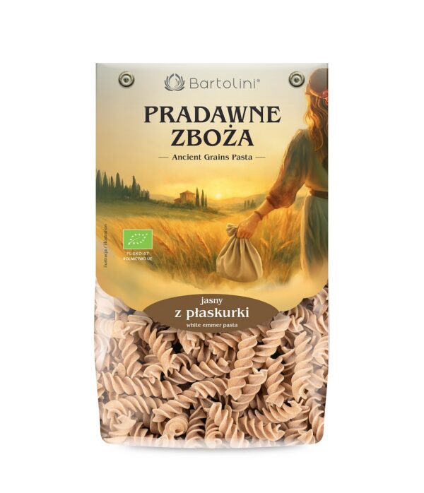 Makaron (z płaskurki) świderki BIO 250 g — Bartolini