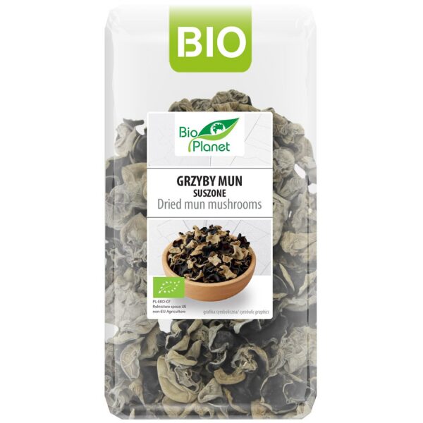 Mun (grzyby suszone) BIO 50 g — Bio Planet