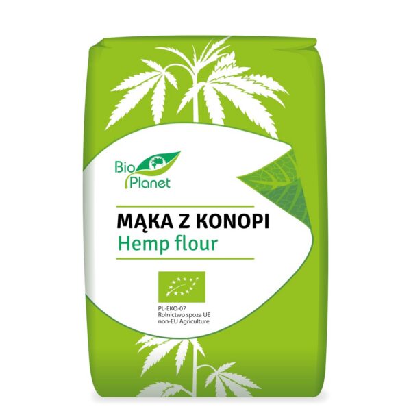 Mąka z konopi BIO 400 g — Bio Planet
