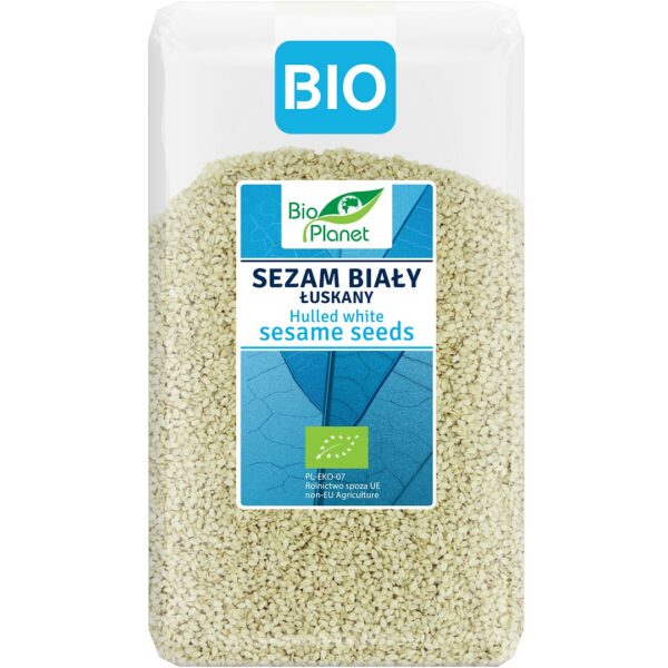 Sezam biały łuskany BIO 1 kg — Bio Planet