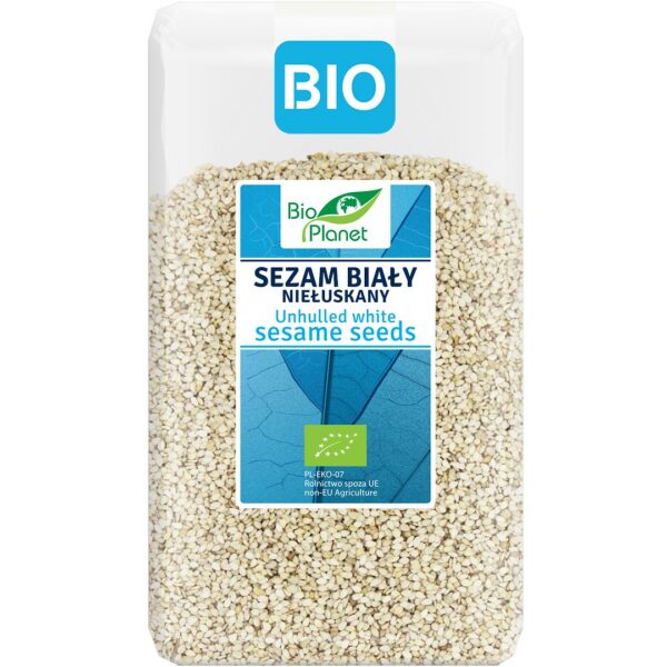 Sezam biały niełuskany BIO 1 kg — Bio Planet