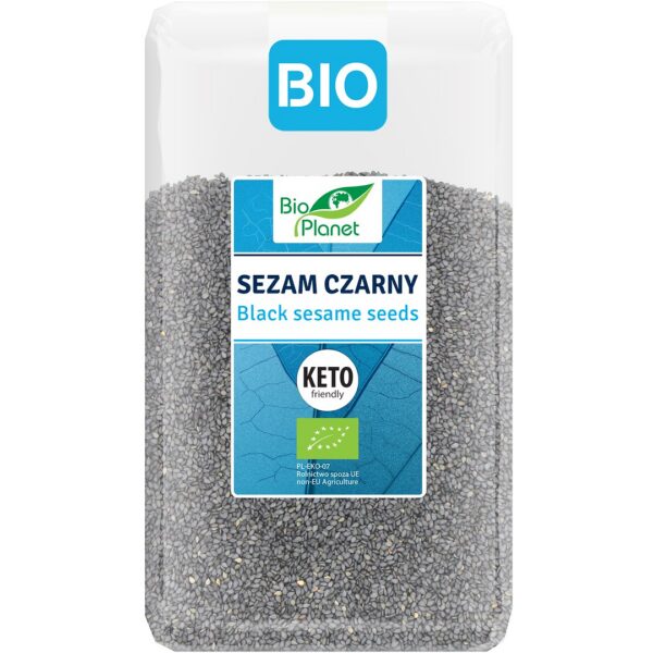 Sezam czarny niełuskany BIO 1 kg — Bio Planet
