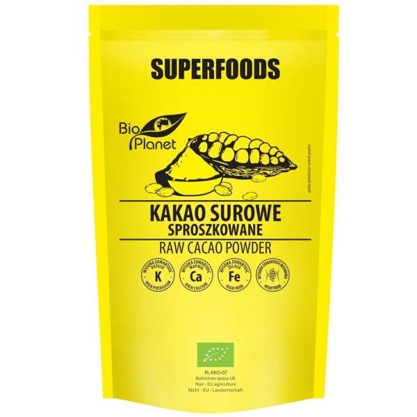Kakao surowe sproszkowane BIO 150 g — Bio Planet