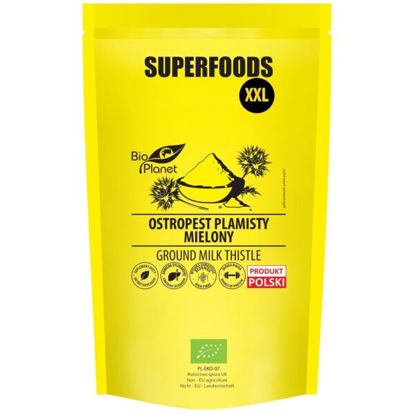 Ostropest plamisty mielony BIO 600 g — Bio Planet