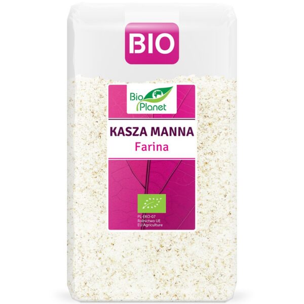Kasza manna BIO 1 kg — Bio Planet