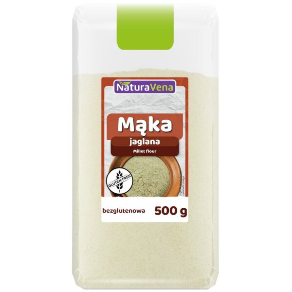 Mąka jaglana bezglutenowa 500 g — Naturavena