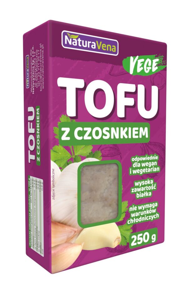 Tofu z czosnkiem 250 g — Naturavena