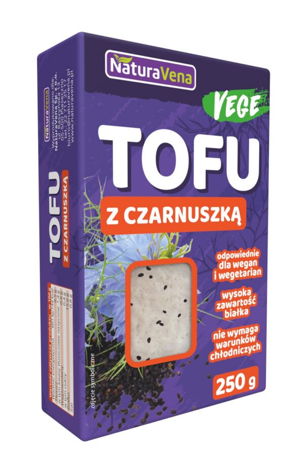 Tofu z czarnuszką 250 g — Naturavena