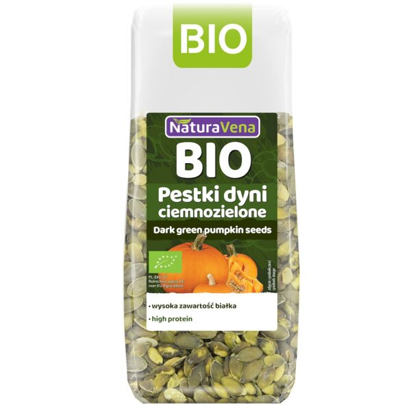 Pestki dyni ciemnozielone BIO 150 g — Naturavena