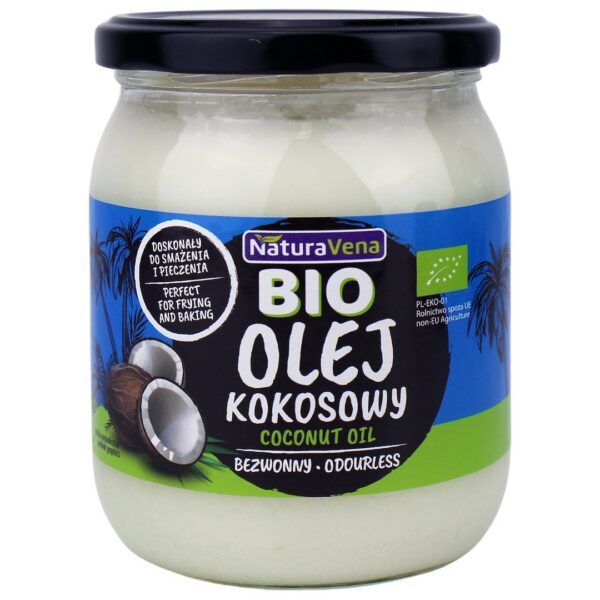 Olej kokosowy bezwonny BIO 465 ml — Naturavena