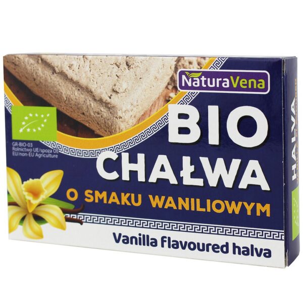 Chałwa o smaku waniliowym BIO 200 g — Naturavena