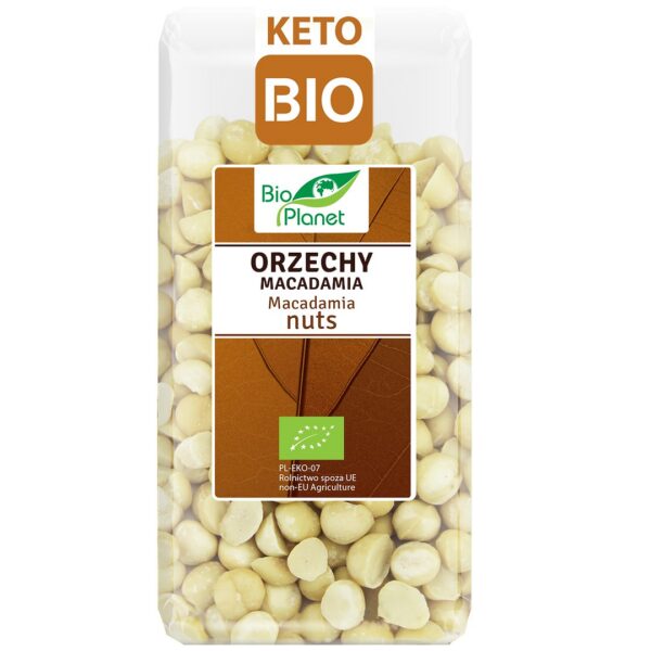 Orzechy macadamia BIO 350 g — Bio Planet