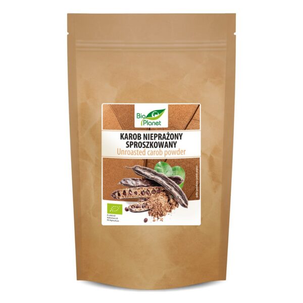 Karob nieprażony sproszkowany BIO 400 g — Bio Planet