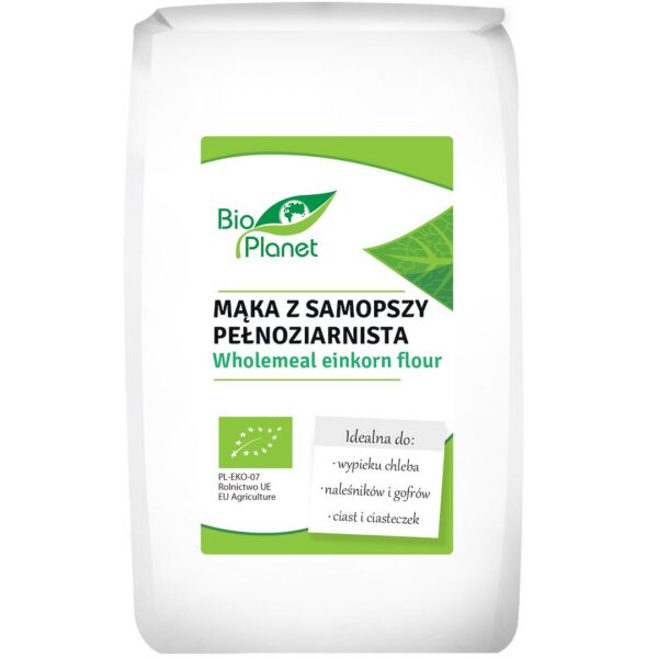 Mąka z samopszy pełnoziarnista BIO 1 kg — Bio Planet