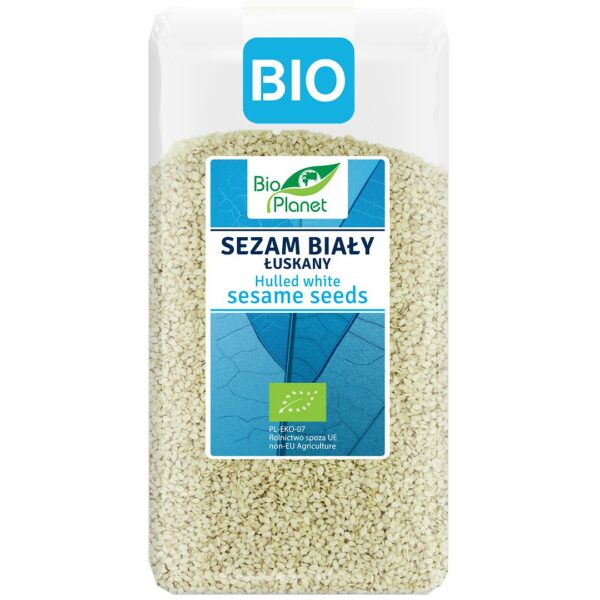 Sezam biały łuskany BIO 400 g — Bio Planet