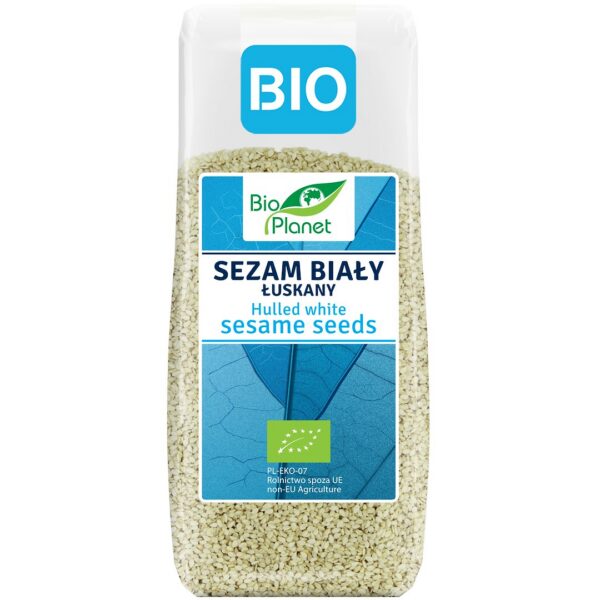 Sezam biały łuskany BIO 200 g — Bio Planet