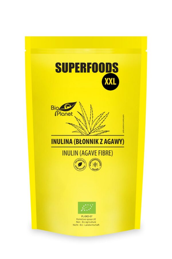 Inulina (błonnik z agawy) BIO 600 g — Bio Planet