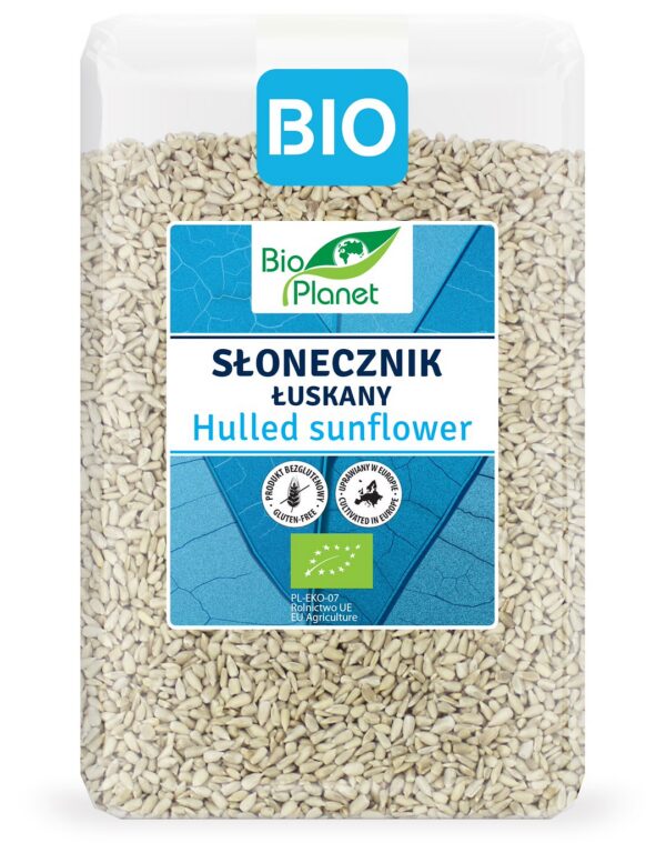 Słonecznik łuskany bezglutenowy BIO 1,5 kg — Bio Planet