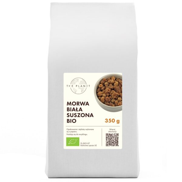 Morwa biała suszona BIO 350 g — The Planet