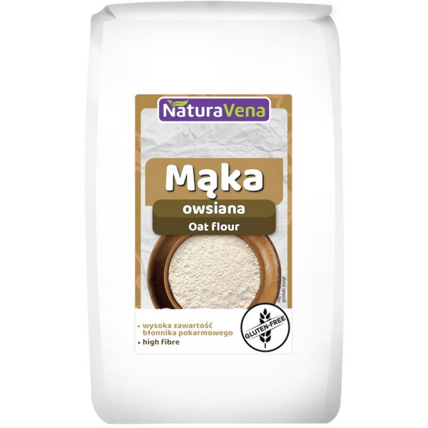 Mąka owsiana bezglutenowa 400 g — Naturavena