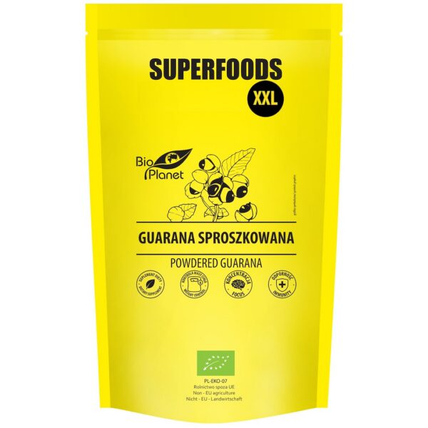 Guarana sproszkowana BIO 500 g — Bio Planet
