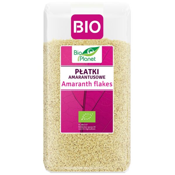 Płatki amarantusowe BIO 600 g — Bio Planet