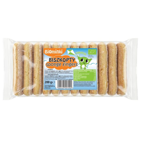 Biszkopty BIO 200 g — Biominki