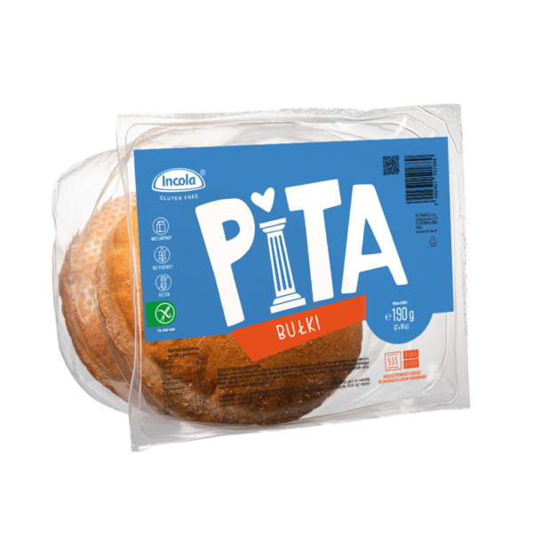 Bułki pita bezglutenowe (2 szt.) 190 g — Incola