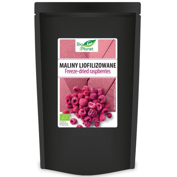 Maliny liofilizowane BIO 30 g — Bio Planet