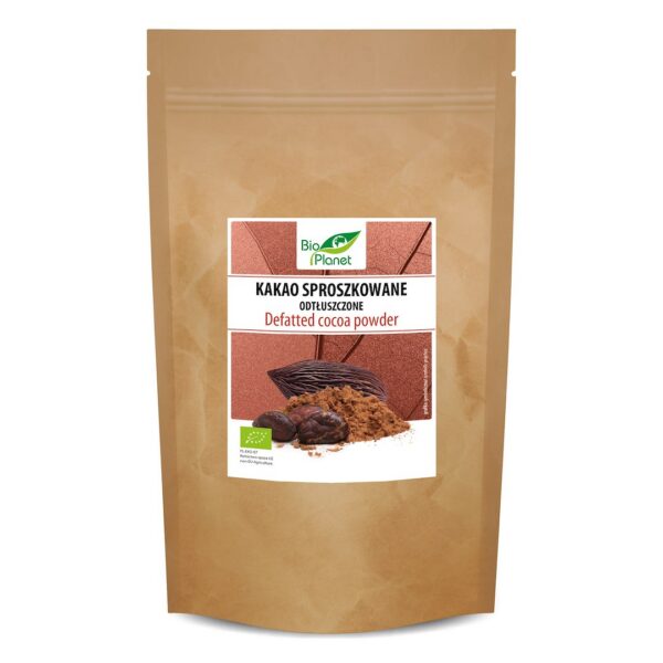 Kakao sproszkowane odtłuszczone BIO 200 g — Bio Planet