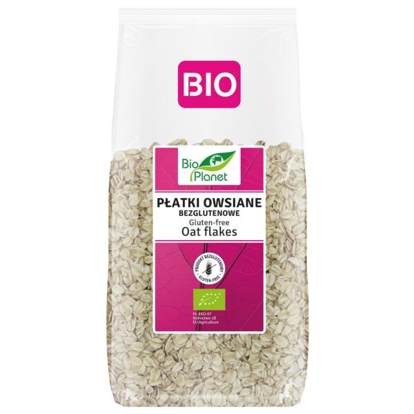 Płatki owsiane bezglutenowe BIO 300 g — Bio Planet