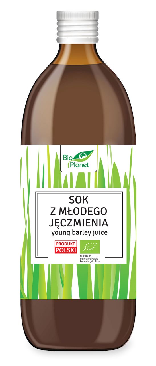 Sok z młodego jęczmienia BIO 500 ml — Bio Planet