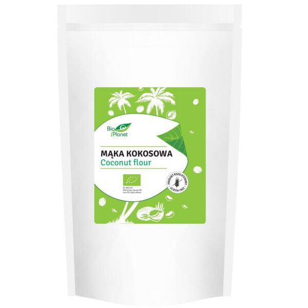 Mąka kokosowa bezglutenowa BIO 600 g — Bio Planet