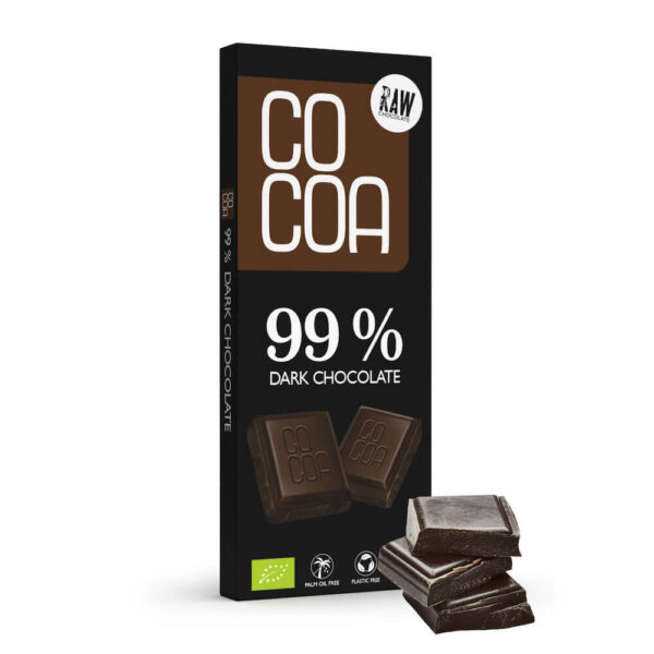 Czekolada gorzka 99 % BIO 40 g — Cocoa