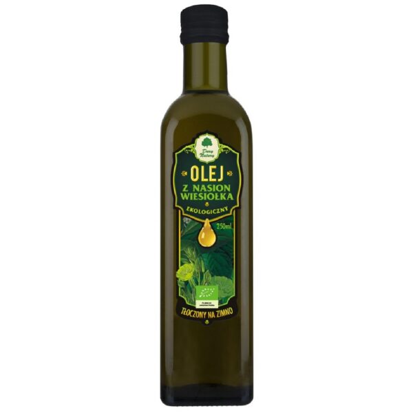 Olej z wiesiołka tłoczony na zimno BIO 250 ml — Dary Natury