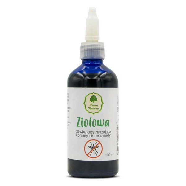 Oliwka ziołowa na komary i inne owady 100 ml — Dary Natury