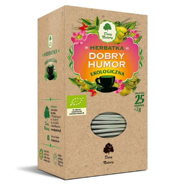 Herbatka dobry Humor BIO (25 x 2 g) 50 g — Dary Natury