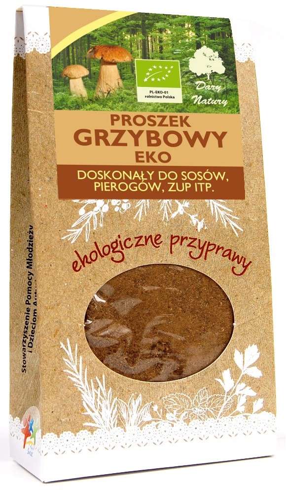 Proszek grzybowy BIO 50 g — Dary Natury