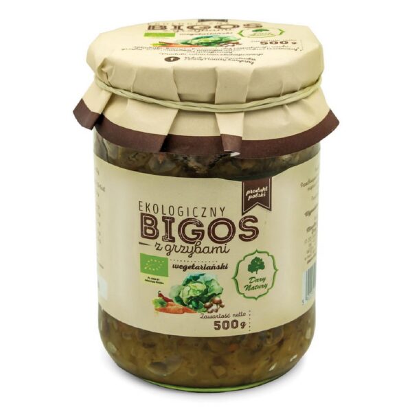 Bigos wegański z grzybami BIO 500 g — Dary Natury